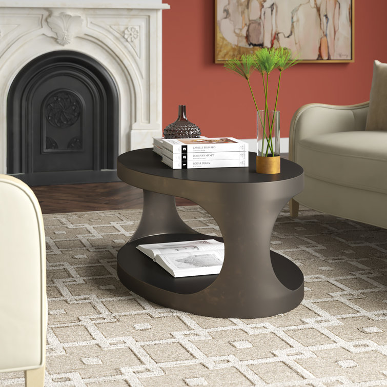 Noir Eclipse Coffee Table Perigold